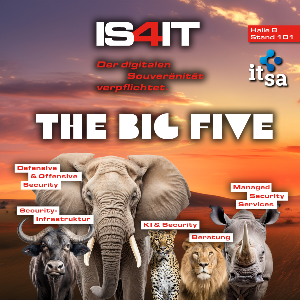 IS4IT präsentiert sich auf der it-sa 2025 in Nürnberg